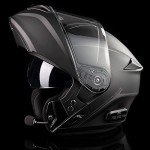 Sena Outrush R Bluetooth Modular Helmet - Matte Black