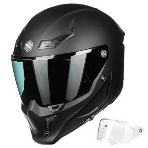 ILM Full Face Motorcycle Helmet with Dual Visor
