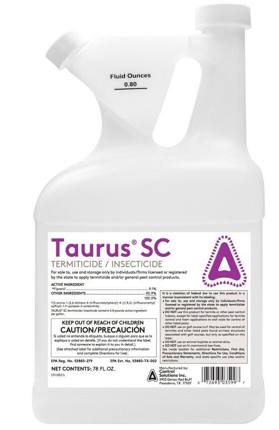 Taurus SC Insectide: Termite, Roach, and Ant Control