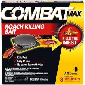 Combat Max Large Roach Bait – 8 Count
