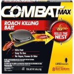 Combat Max Large Roach Bait – 8 Count