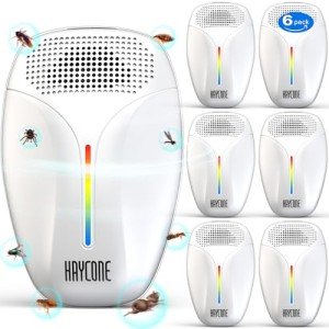 Ultrasonic Insect & Pest Repeller - 6 Pack