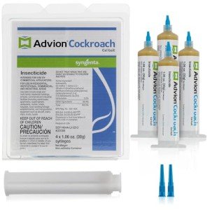 Advion Cockroach Gel Bait - 4 Tubes & Plunger