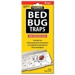 Harris Bed Bug Detection Glue Traps - 4 Pack