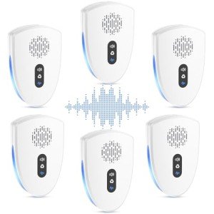 Ultrasonic Pest Control Repeller - 6 Pack