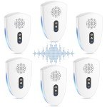 Ultrasonic Pest Control Repeller - 6 Pack