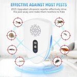 Ultrasonic Pest Control Repeller - 6 Pack