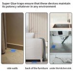 Sticky Mouse & Insect Traps - 12 Pack