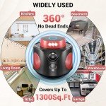 Ultrasonic Mouse Repellent with LED Strobe Light