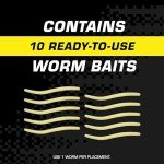 Tomcat Mole Killer: 10 Worms, Single Feeding, Natural