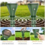 Solar-Powered Mole Repellent – 4 Pack