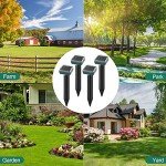 Solar-Powered Ultrasonic Mole and Vole Repellent 4-Pack