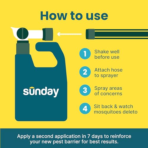 Sunday Mosquito Deleto Spray with Concentrated Lemongrass & Cedar Oils