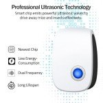 Ultrasonic Pest Control Repeller - 6 Pack Plug-In