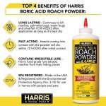HARRIS Boric Acid Insect Killer Powder – 16oz