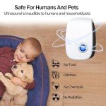 Ultrasonic Pest Control Repeller - 6 Pack Plug-In