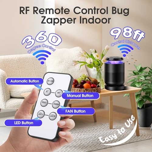Indoor Fly and Mosquito Trap with Remote Control