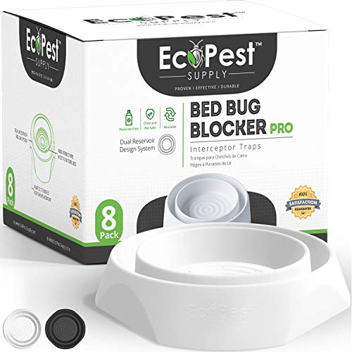 8 Pack Bed Bug Blocker Interceptor Traps