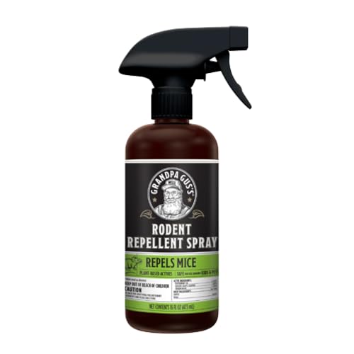 Grandpa Gus Rodent Repellent Spray, Peppermint & Cinnamon