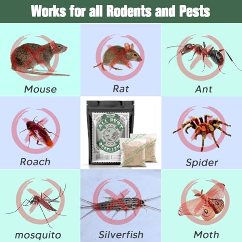 Natural Peppermint Pest Repellent Pouches - Pack of 10