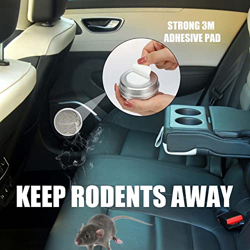 4-Pack Peppermint Oil Rodent Repellent for Engines, Garages