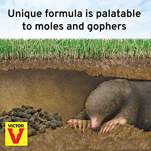 Victor M6006 Outdoor Mole & Gopher Poison Peanuts
