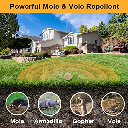 Outdoor Mole & Gopher Repellent - 8 Pack
