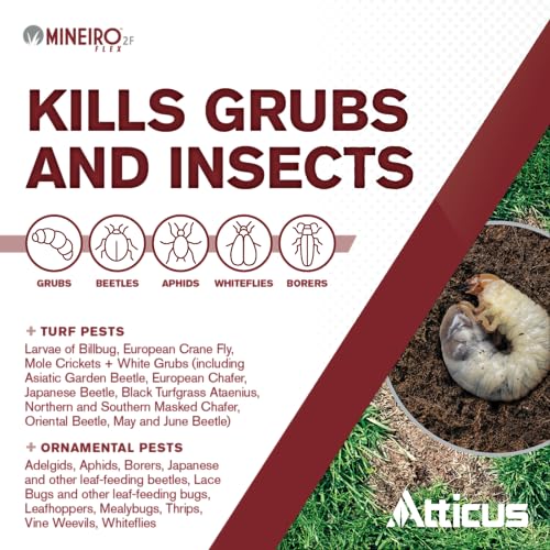 Mineiro 2F Imidacloprid Insecticide for Grubs & Insects