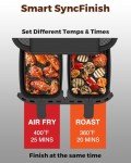 JOYAMI 8QT Dual Basket Air Fryer - 6-in-1