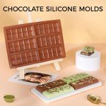 Non-Stick Silicone Chocolate Bar Mold