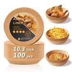 Air Fryer Disposable Paper Liners, 100 PCS