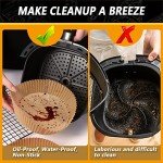 Air Fryer Disposable Paper Liners, 100 PCS