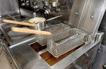 27" Deep Fryer Drain Cleaning Brush & Cooler