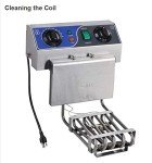 27" Deep Fryer Drain Cleaning Brush & Cooler