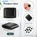 16 Pcs Silicone Non-Scratch Air Fryer Feet