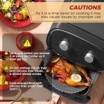 3-Pack Reusable Air Fryer Silicone Liners