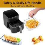Square Air Fryer Basket for 5.8QT & 6QT