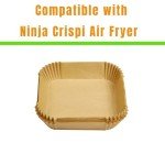 Disposable Air Fryer Liners for Ninja Crispi, 100PCS