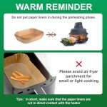 Disposable Air Fryer Liners for Ninja Crispi, 100PCS