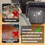 Silicone Liners for Air Fryer - 8 Inch, 2 Pack