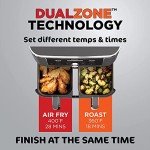 Ninja DZ401 Foodi 10 Quart DualZone Air Fryer