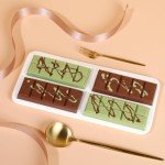Non-Stick Silicone Chocolate Bar Molds - Set of 2