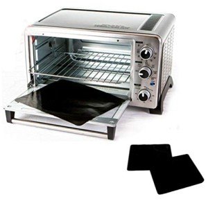 11" Non-Stick Toaster Oven Liners - 2 Pack