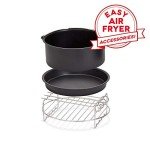 DASH Deluxe Air Fryer with Accessory Bundle