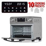 Deco Chef 24QT Stainless Steel Air Fryer Oven