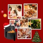 MIRASTON 2.6QT Compact Air Fryer with Controls