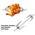 Stainless Steel Air Fryer Grill Rotisserie Forks
