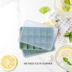 Silicone Ice Cube Trays Set of 2 - BPA Free