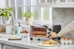 BLACK+DECKER 4-Slice Air Fryer Oven with Timer