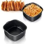 LANTRO JS 8" Air Fryer Baking Pans